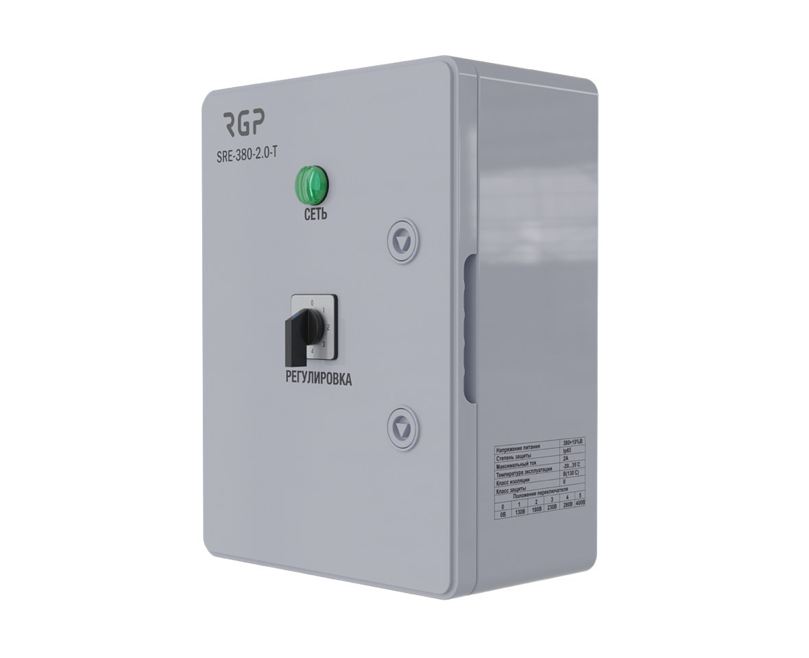 Регулятор 5-ступенчатый с термоконтактом RGP SRE-380-5-T