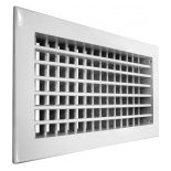 2VA-350х200 решетка двухрядная алюминиевая