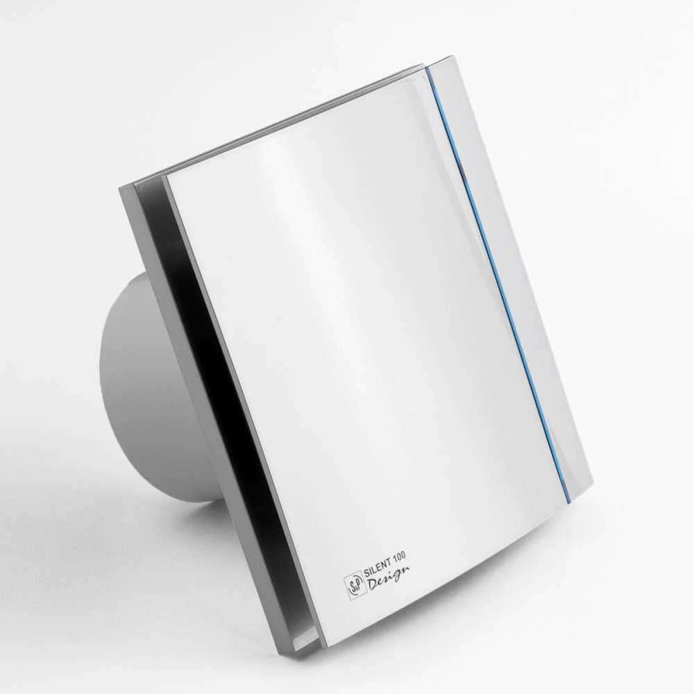 Накладной вентилятор Soler Palau SILENT-100 CHZ SILVER DESIGN
