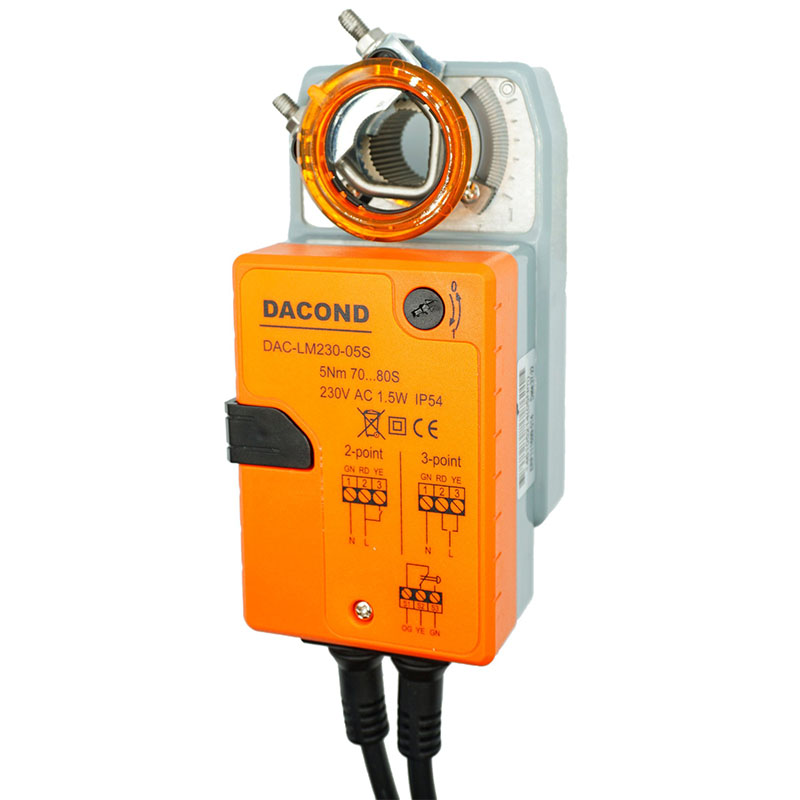 Привод воздушной заслонки DAC-LM230-02S