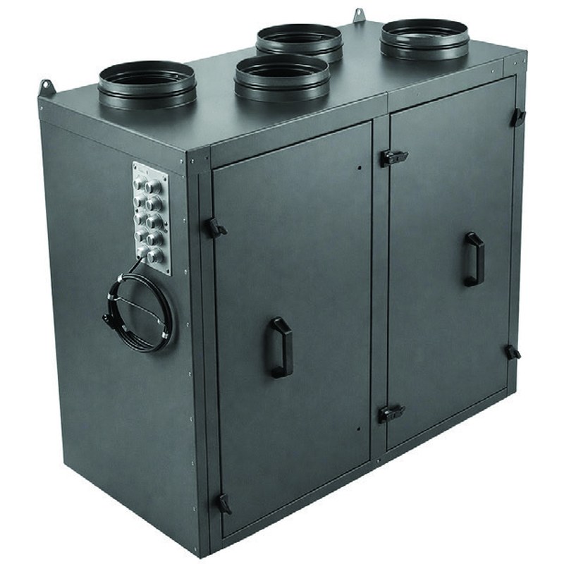 Приточно-вытяжная установка с роторным рекуператором RWN-RR-4000(50c)-ЕС(B310*2)-НЕ8,6-Classic(N)