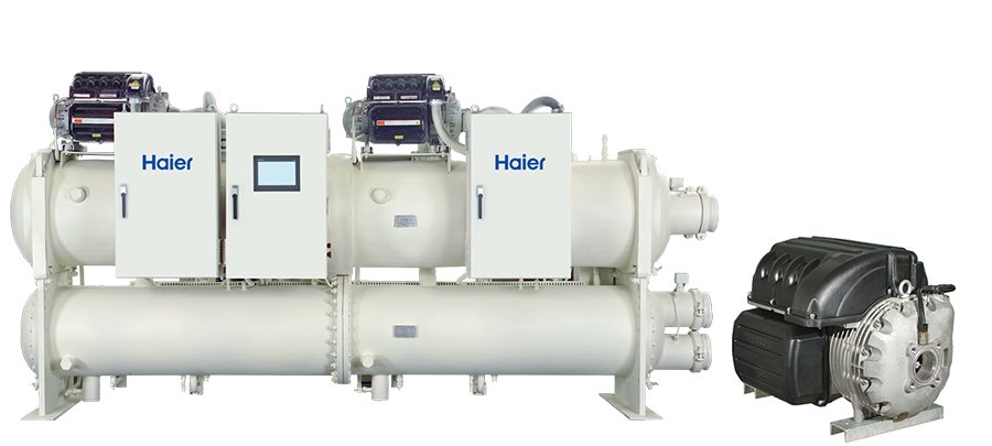 Чиллер с турбокомпрессором Haier CCWP1930MTN0000E2 с водяным охлаждением Чиллер с турбокомпрессором Haier CCWP1930MTN0000E2 с водяным охлаждением