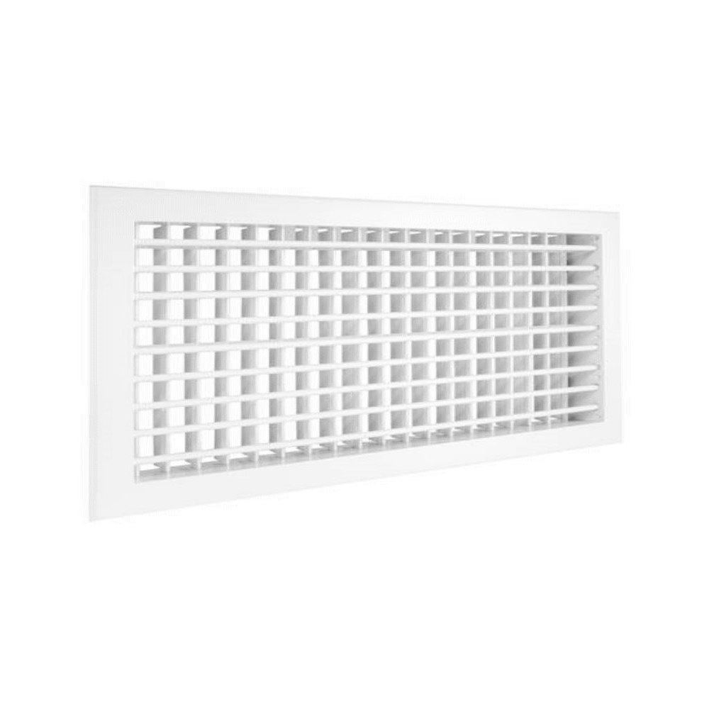 Настенная двурядная решётка ZILON 2 WA 400*300
