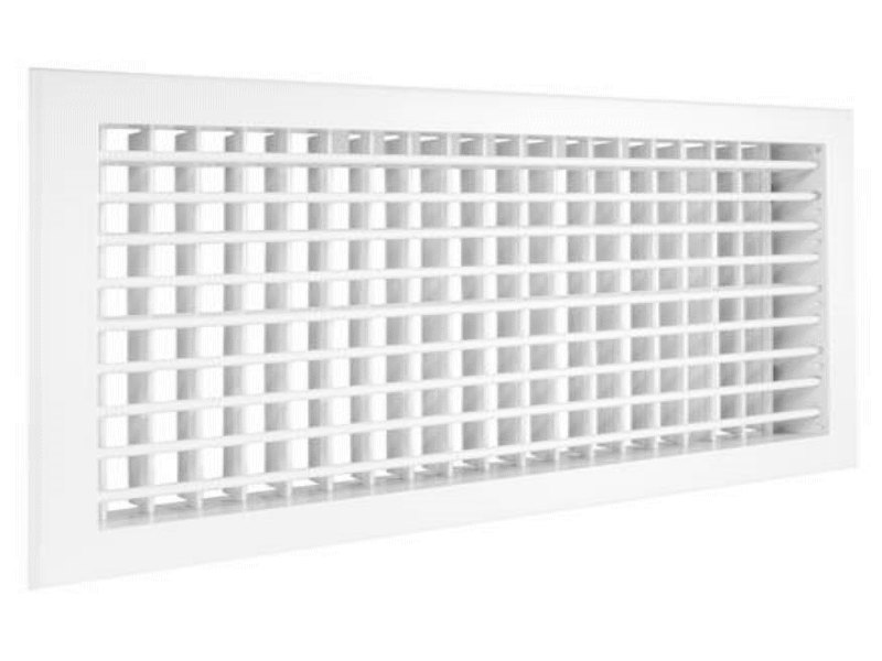 Настенная двурядная решётка ZILON 2 WA 500*200