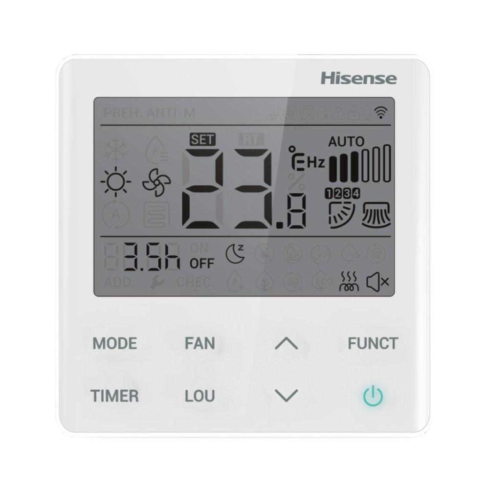 Инверторная сплит-система канального типа Hisense HEAVY EU DC Inverter R32 ADT-09UX4RBL8/AUW-09U4RS8