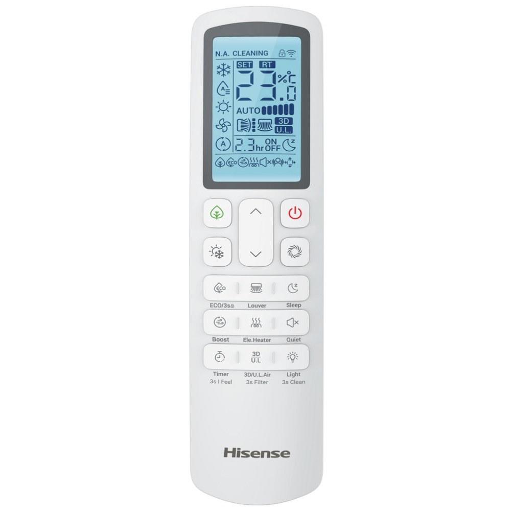Инверторная сплит-система консольного типа Hisense HEAVY EU DC Inverter AKT-12UR4RK8/AUW-12U4RS8 WI-FI