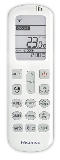 Внутренний блок мульти сплит-системы настенного типа Hisense ZOOM Free Match DC AMS-12UW4RYRKB00
