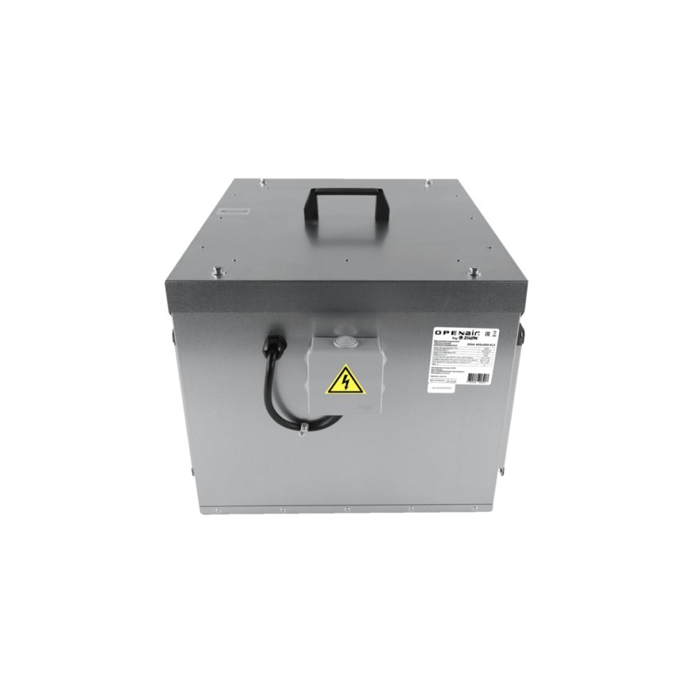 Звукоизолированный прямоугольный канальный вентилятор ZILON ZKSA 600x300-4L3