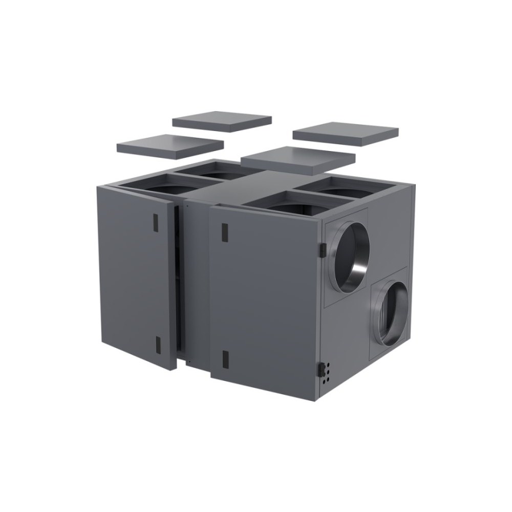 Приточно-вытяжная вентиляционная установка ZILON ZPVR-N 2000 UER EC Приточно-вытяжная вентиляционная установка ZILON ZPVR-N 2000 UER EC